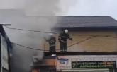 Пожар на СТО ликвидировали в Павлодаре
